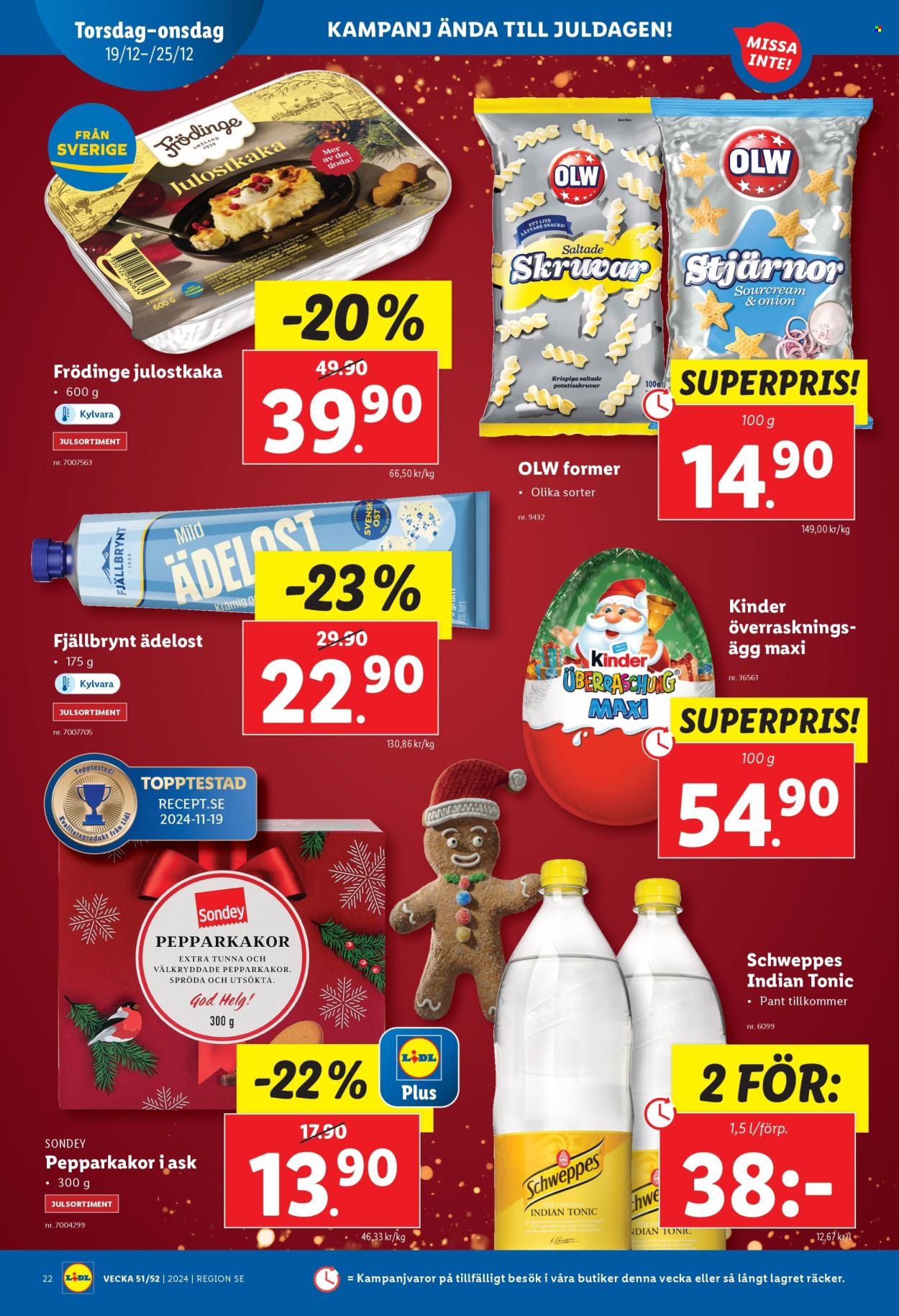 Lidl reklamblad - 16/12 2024 - 25/12 2024. Sida 24