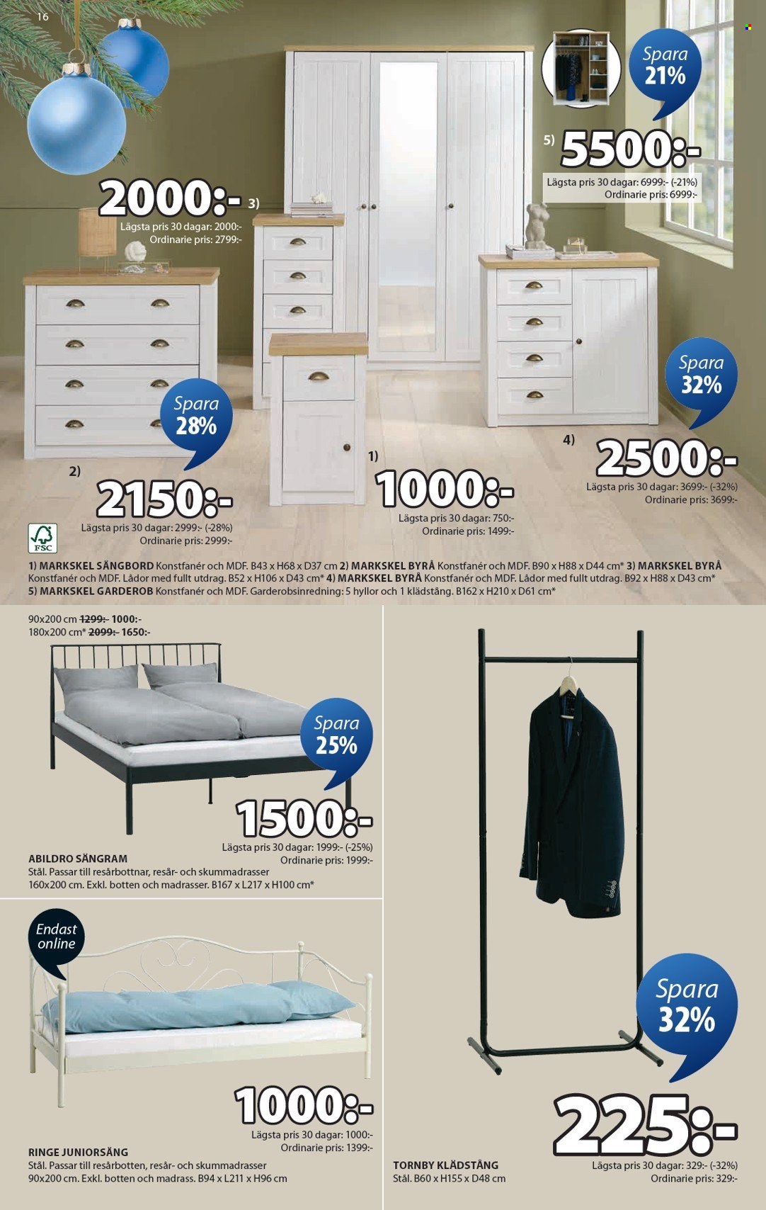 JYSK reklamblad - 9/12 2024 - 23/12 2024. Sida 17