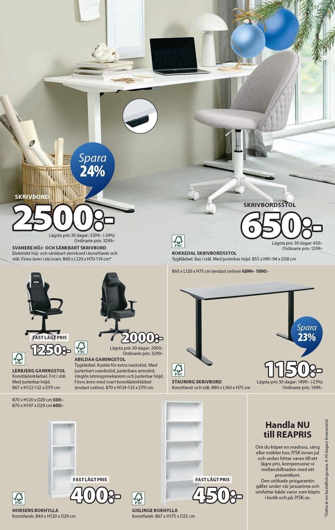 JYSK reklamblad - 9/12 2024 - 23/12 2024. Sida 18