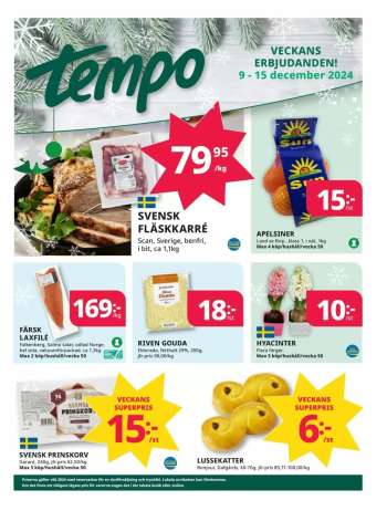 Tempo reklamblad - 9/12 2024 - 15/12 2024.