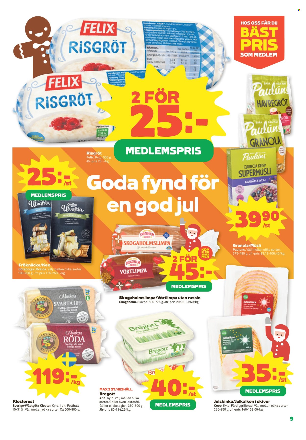 Stora Coop reklamblad - 9/12 2024 - 15/12 2024. Sida 9