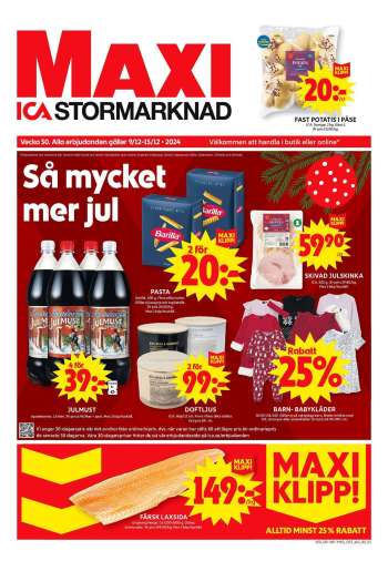 ICA reklamblad - 9/12 2024 - 15/12 2024.