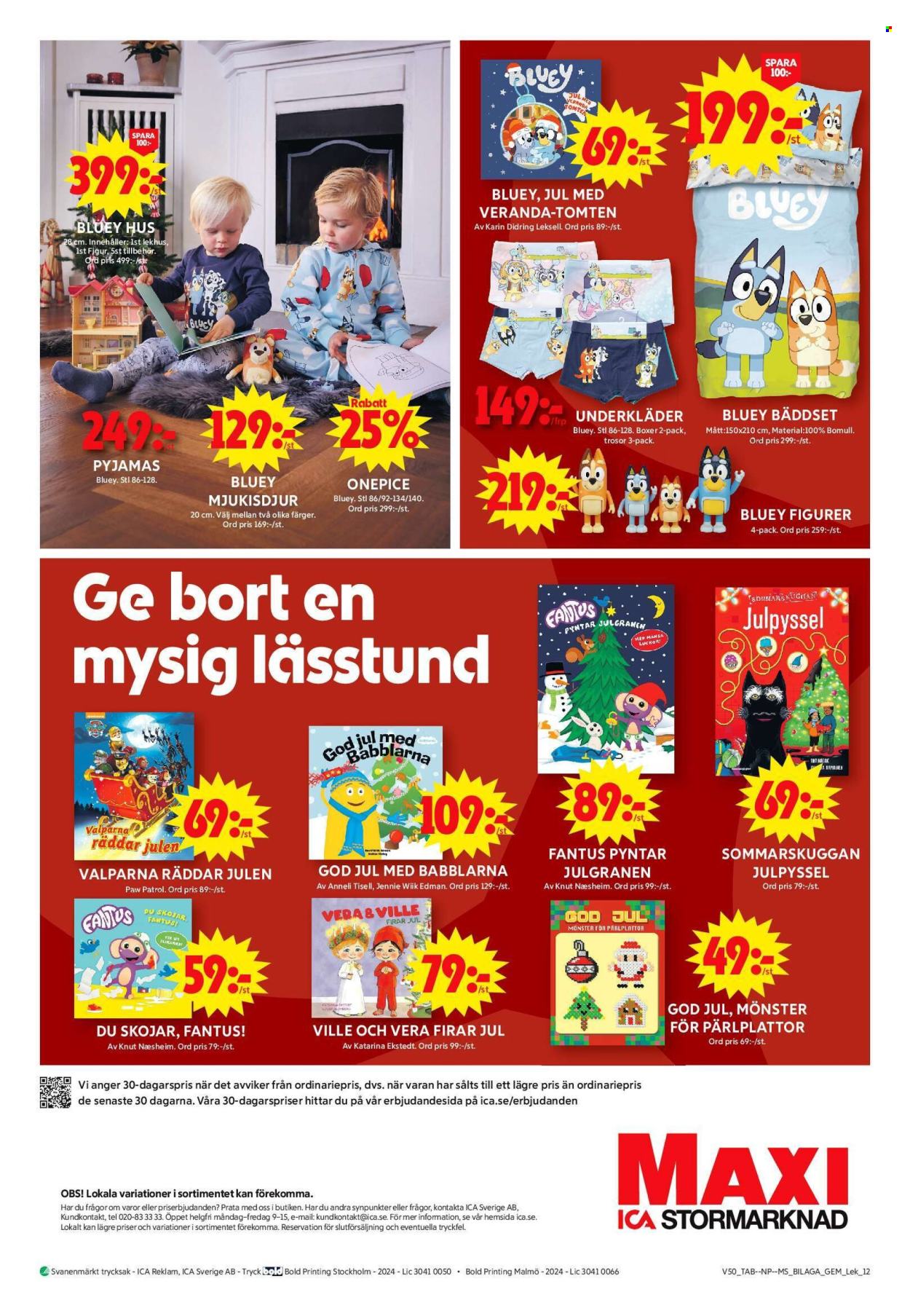 ICA reklamblad - 9/12 2024 - 15/12 2024. Sida 30
