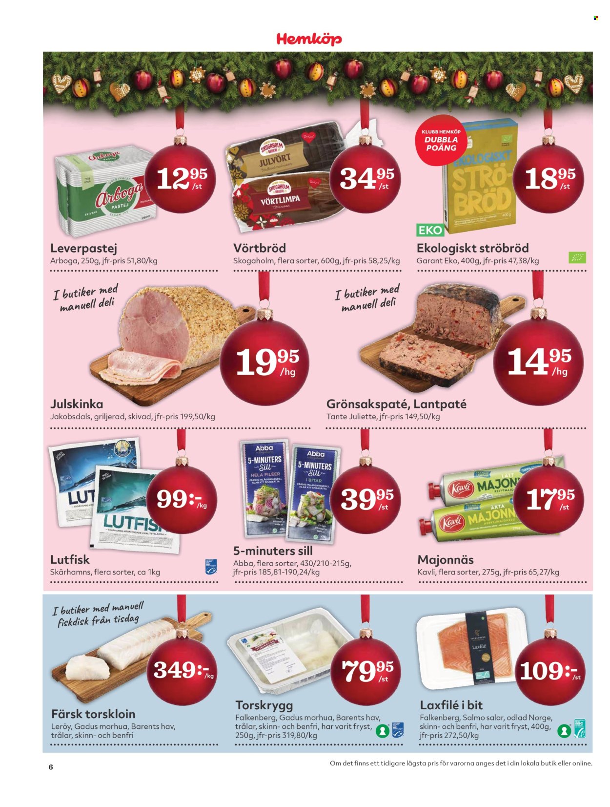 Hemköp reklamblad - 16/12 2024 - 24/12 2024. Sida 6