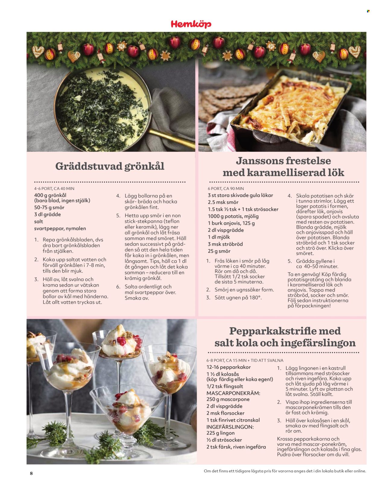 Hemköp reklamblad - 16/12 2024 - 24/12 2024. Sida 8