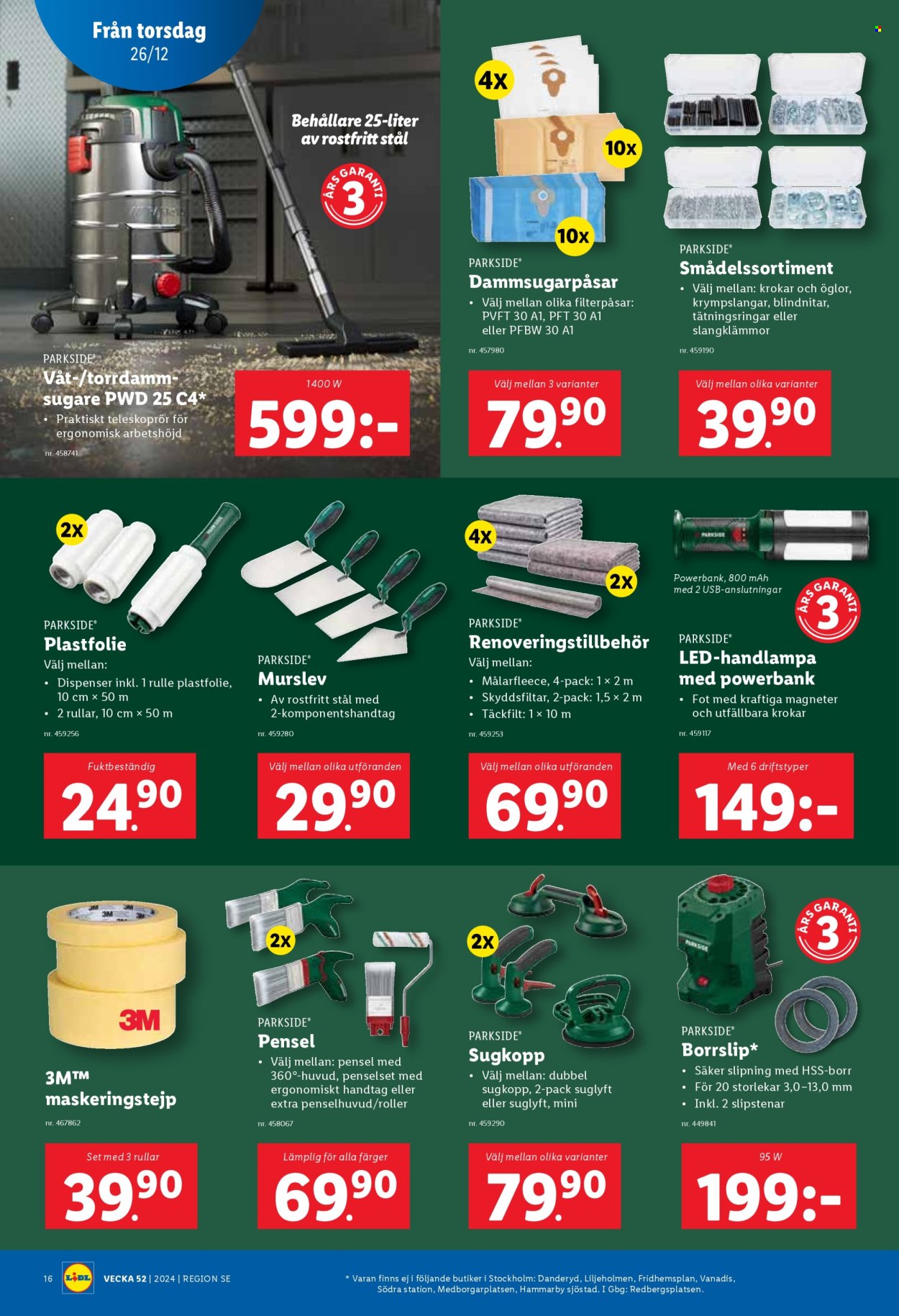 Lidl reklamblad - 26/12 2024 - 5/1 2025. Sida 17