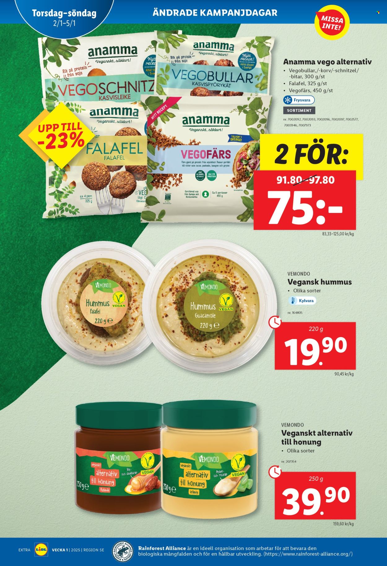 Lidl reklamblad - 26/12 2024 - 5/1 2025. Sida 33