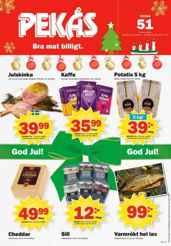 Pekås reklamblad - 16/12 2024 - 26/12 2024.