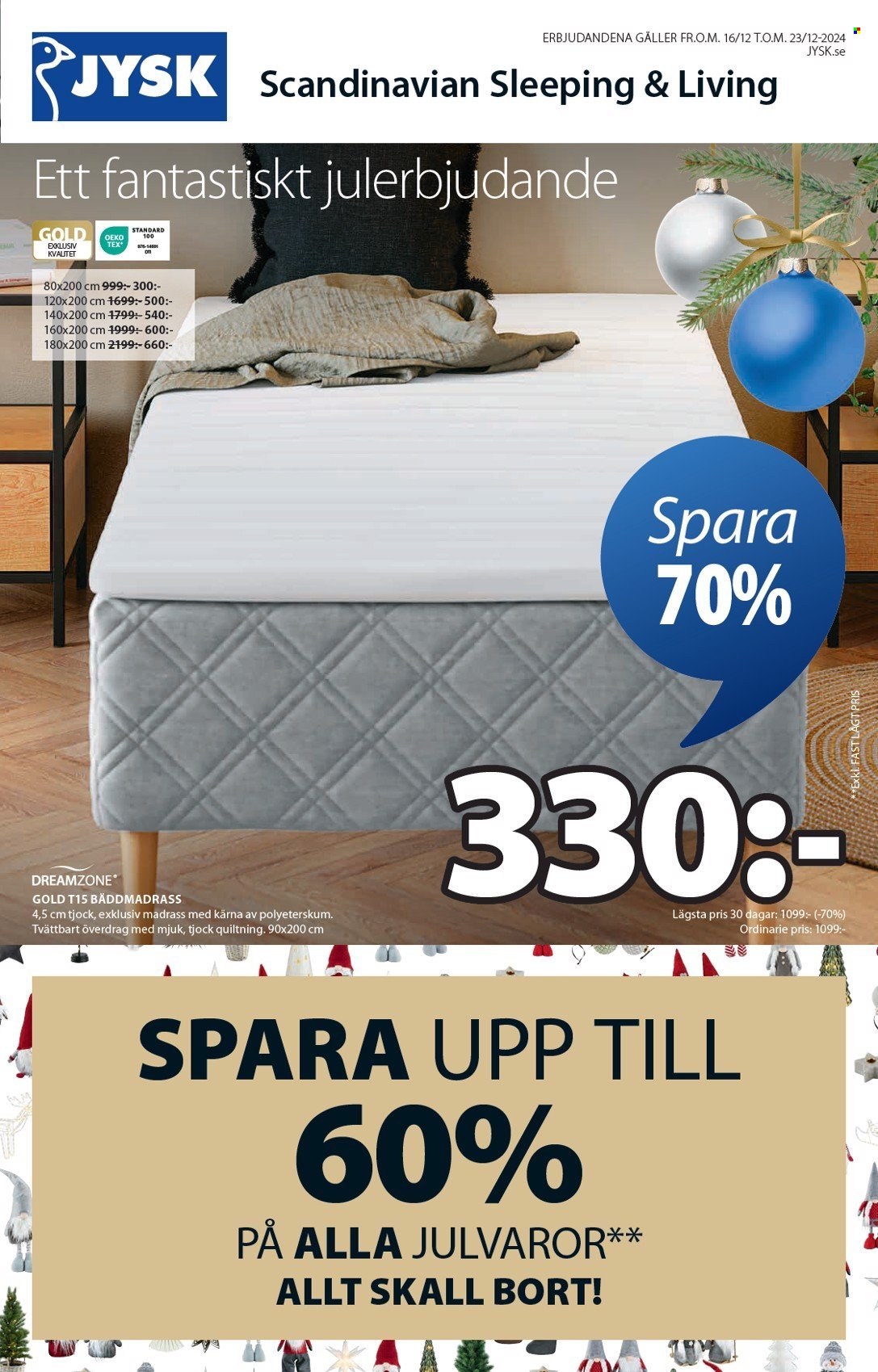 JYSK reklamblad - 16/12 2024 - 23/12 2024. Sida 2