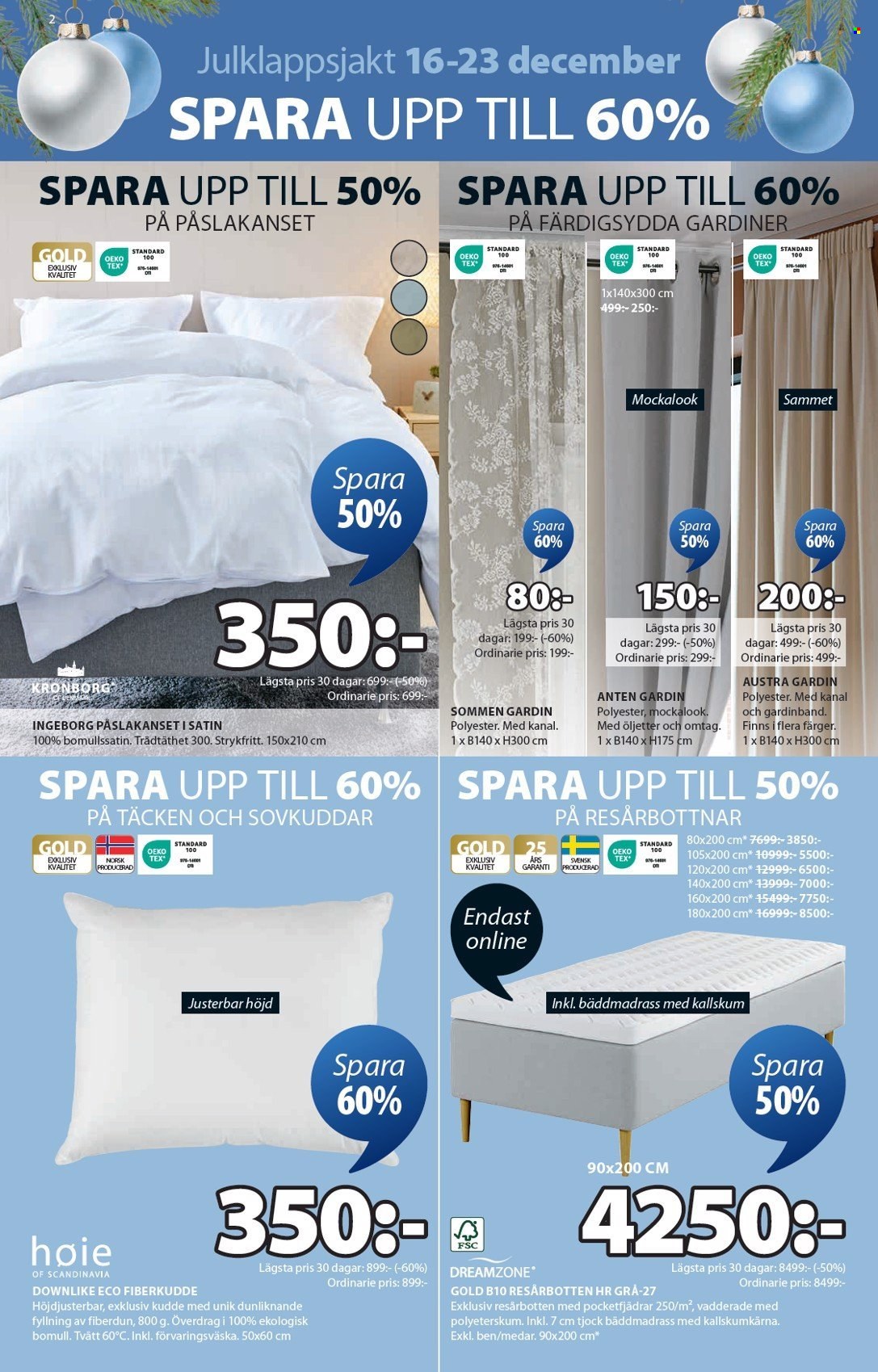 JYSK reklamblad - 16/12 2024 - 23/12 2024. Sida 3