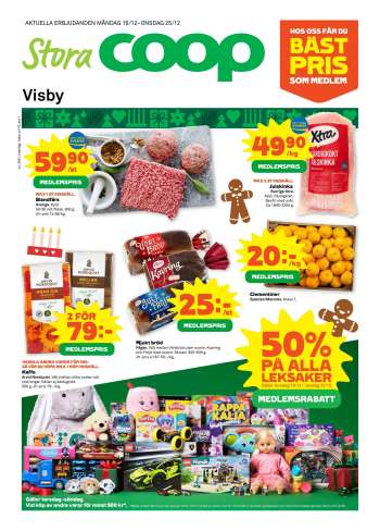 Stora Coop reklamblad - 16/12 2024 - 25/12 2024.