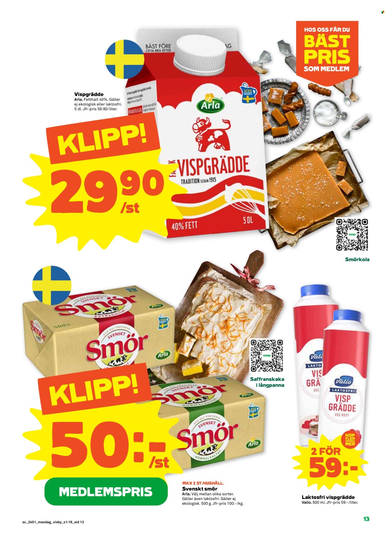 Stora Coop reklamblad - 16/12 2024 - 25/12 2024. Sida 13