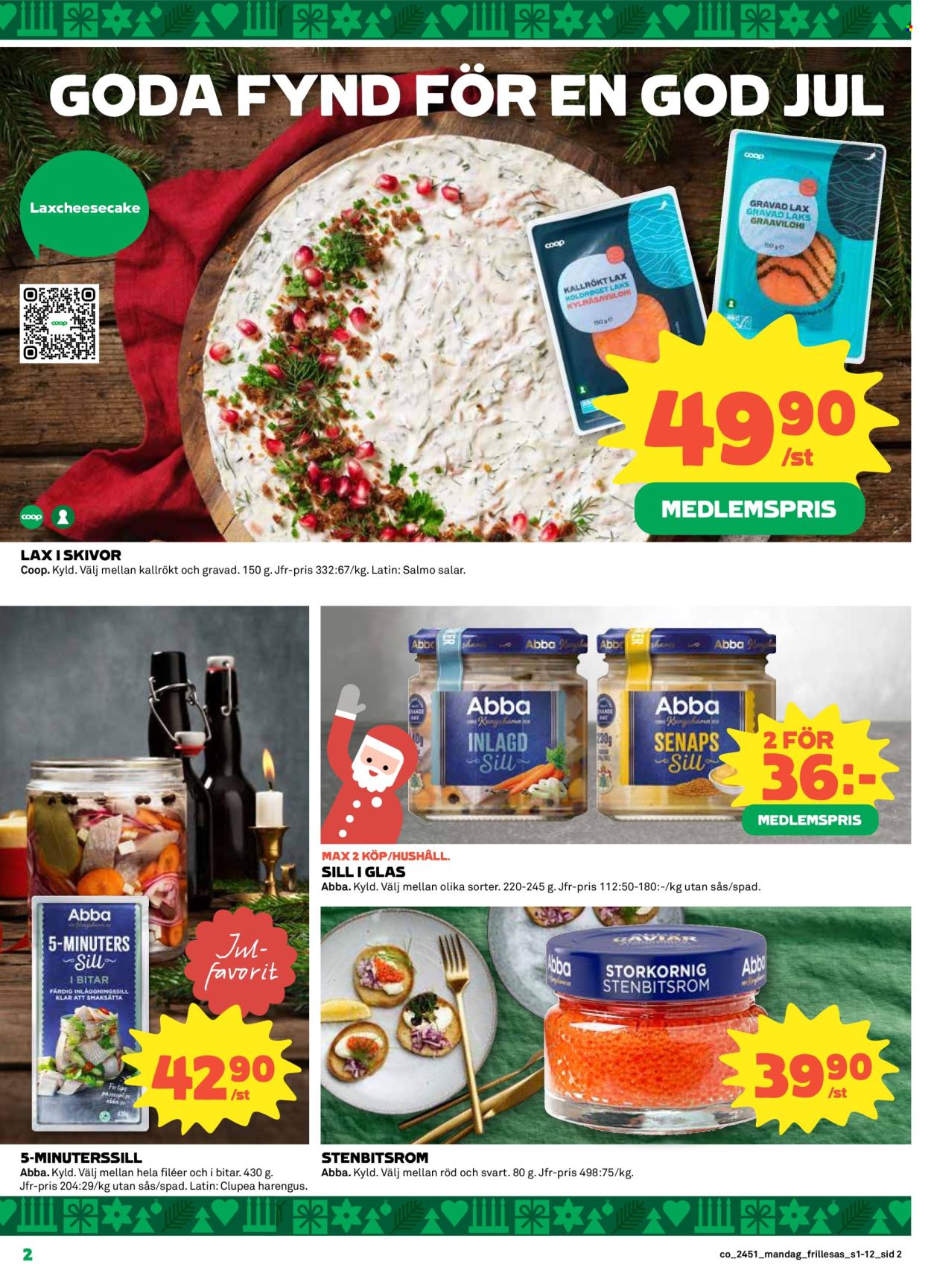 Coop Konsum reklamblad - 16/12 2024 - 25/12 2024. Sida 2