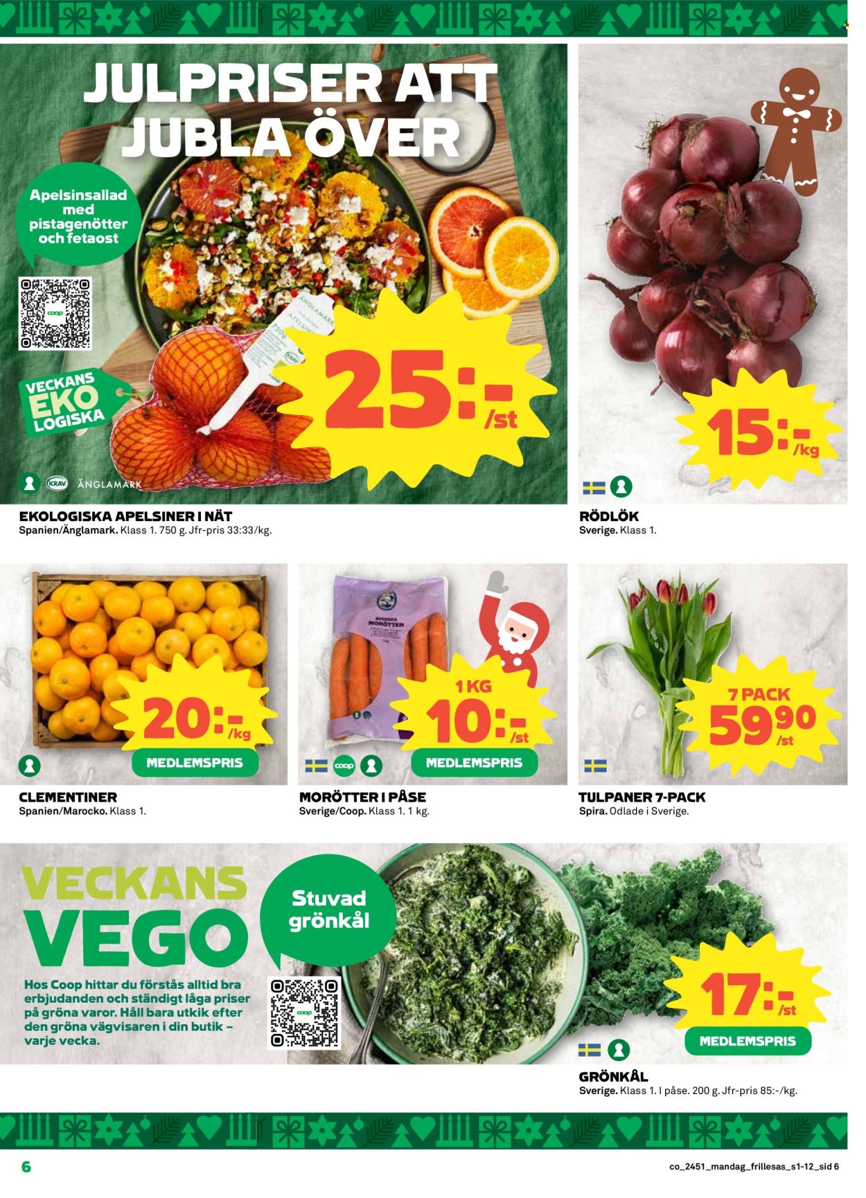 Coop Konsum reklamblad - 16/12 2024 - 25/12 2024. Sida 6