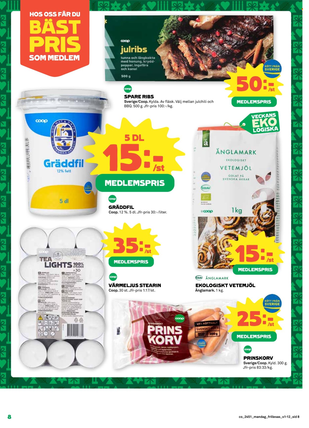 Coop Konsum reklamblad - 16/12 2024 - 25/12 2024. Sida 8