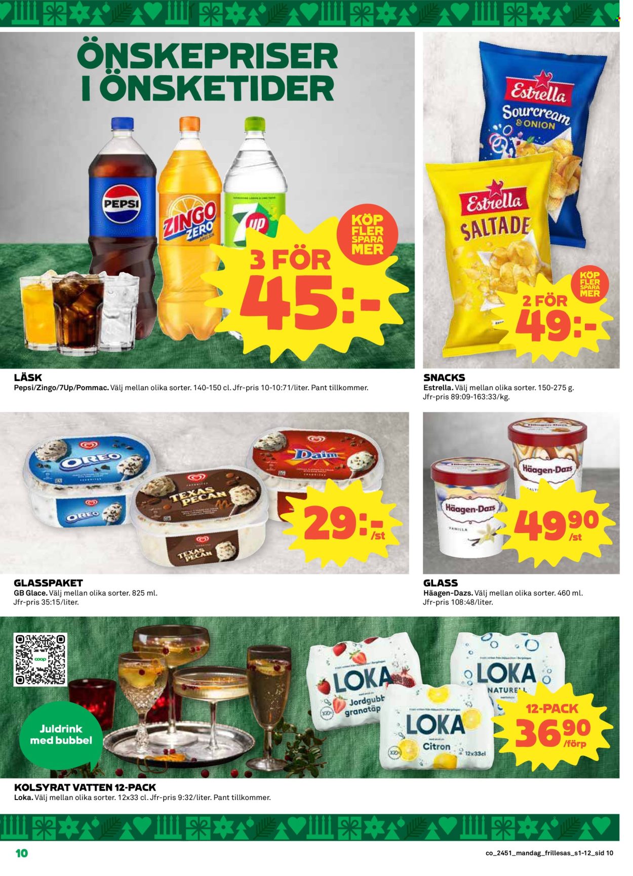 Coop Konsum reklamblad - 16/12 2024 - 25/12 2024. Sida 10
