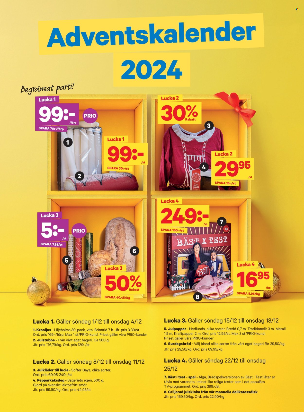 City Gross reklamblad - 16/12 2024 - 24/12 2024. Sida 4