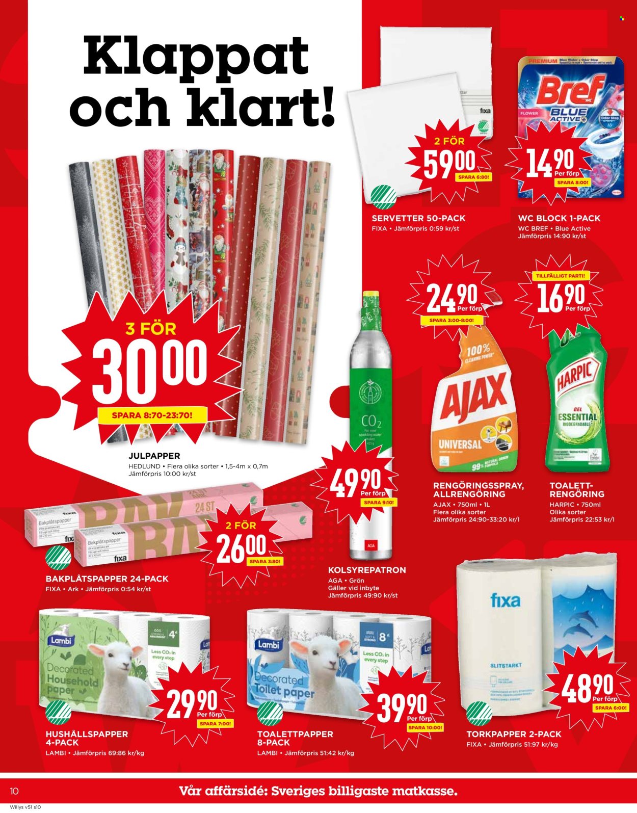Willys reklamblad - 16/12 2024 - 25/12 2024. Sida 10