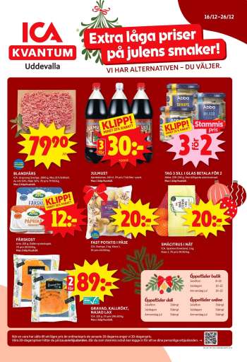 ICA reklamblad - 16/12 2024 - 26/12 2024.