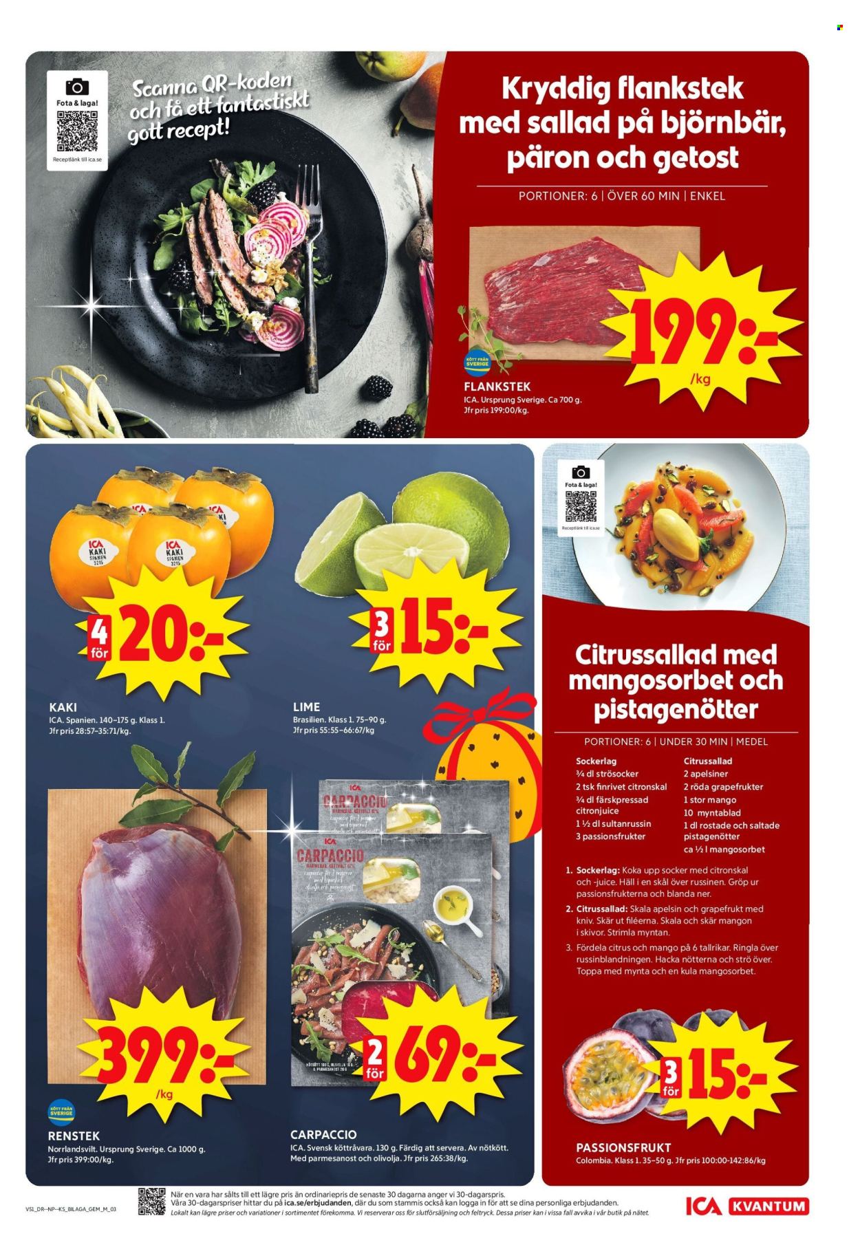 ICA reklamblad - 16/12 2024 - 26/12 2024. Sida 15