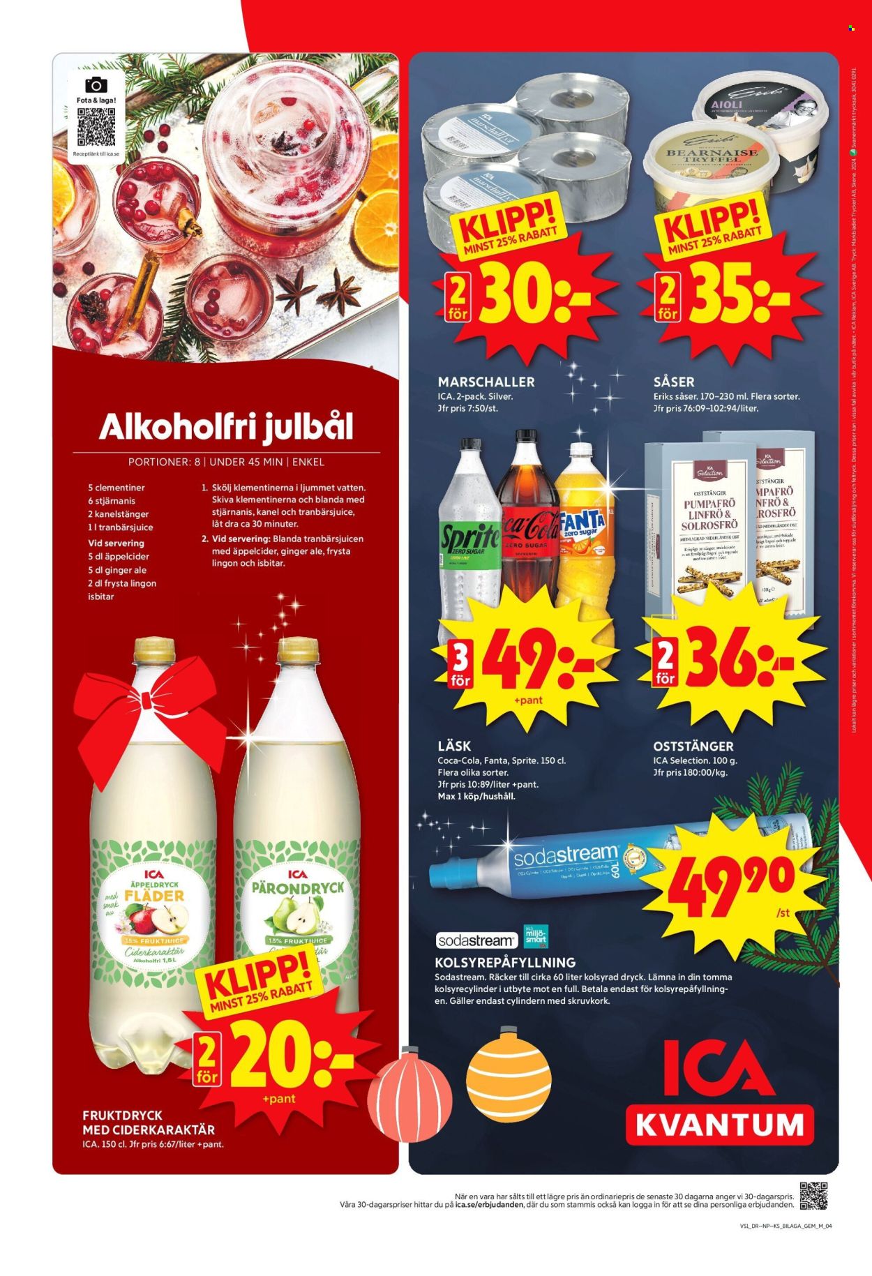 ICA reklamblad - 16/12 2024 - 26/12 2024. Sida 16