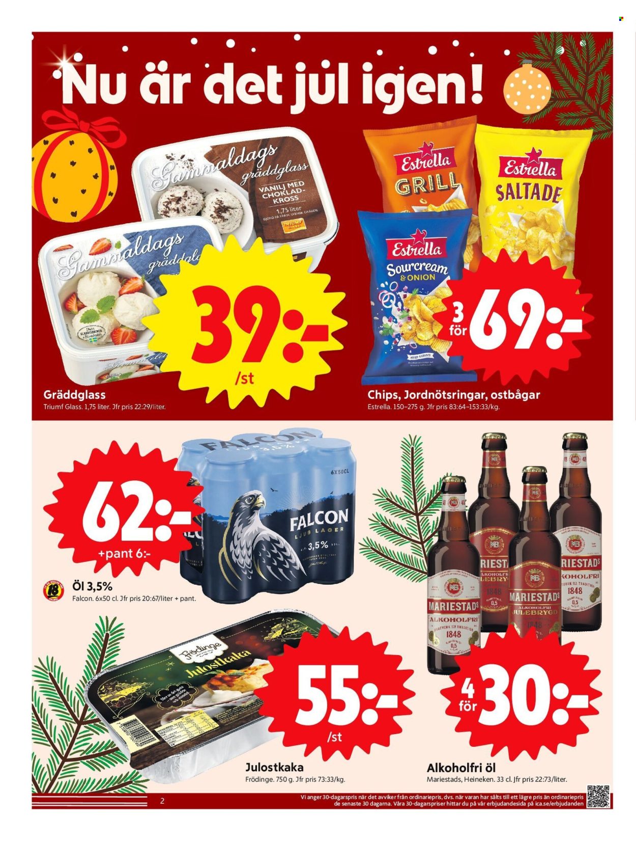 ICA reklamblad - 16/12 2024 - 26/12 2024. Sida 2