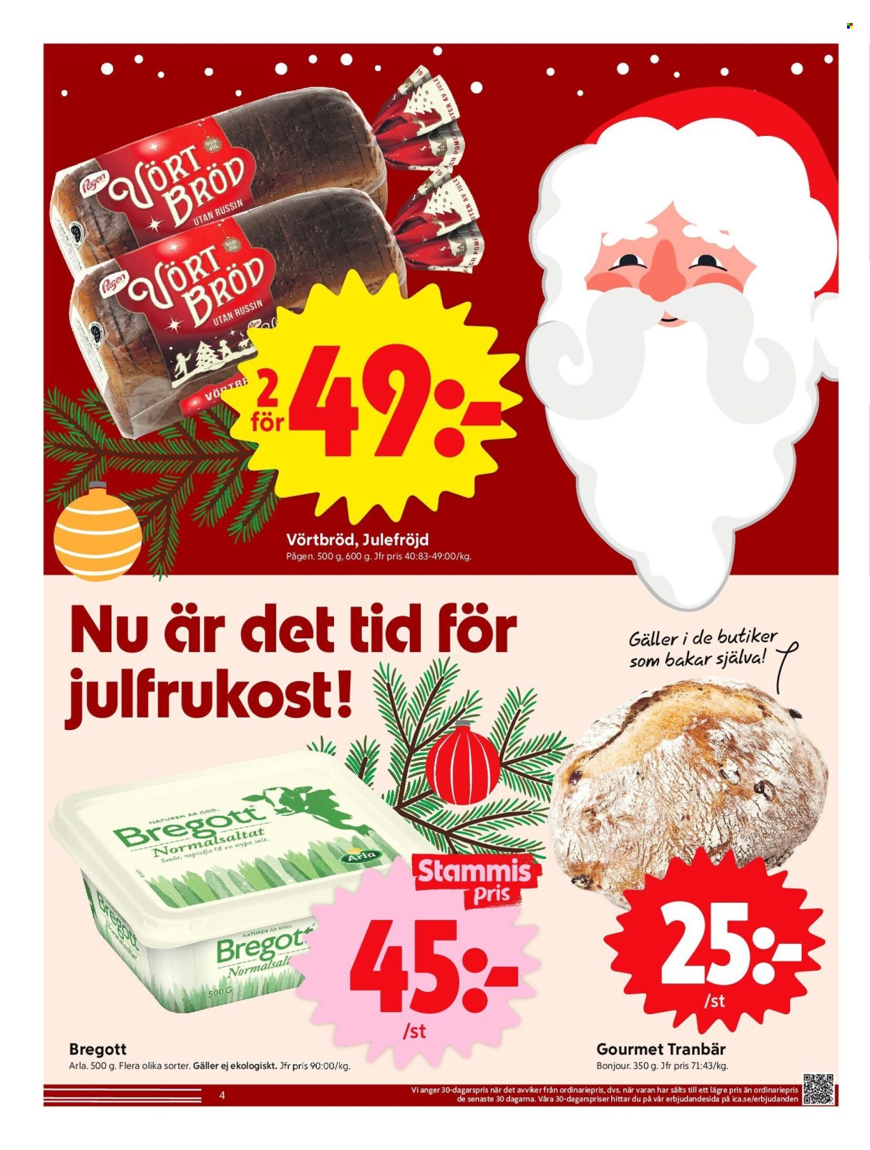 ICA reklamblad - 16/12 2024 - 26/12 2024. Sida 4