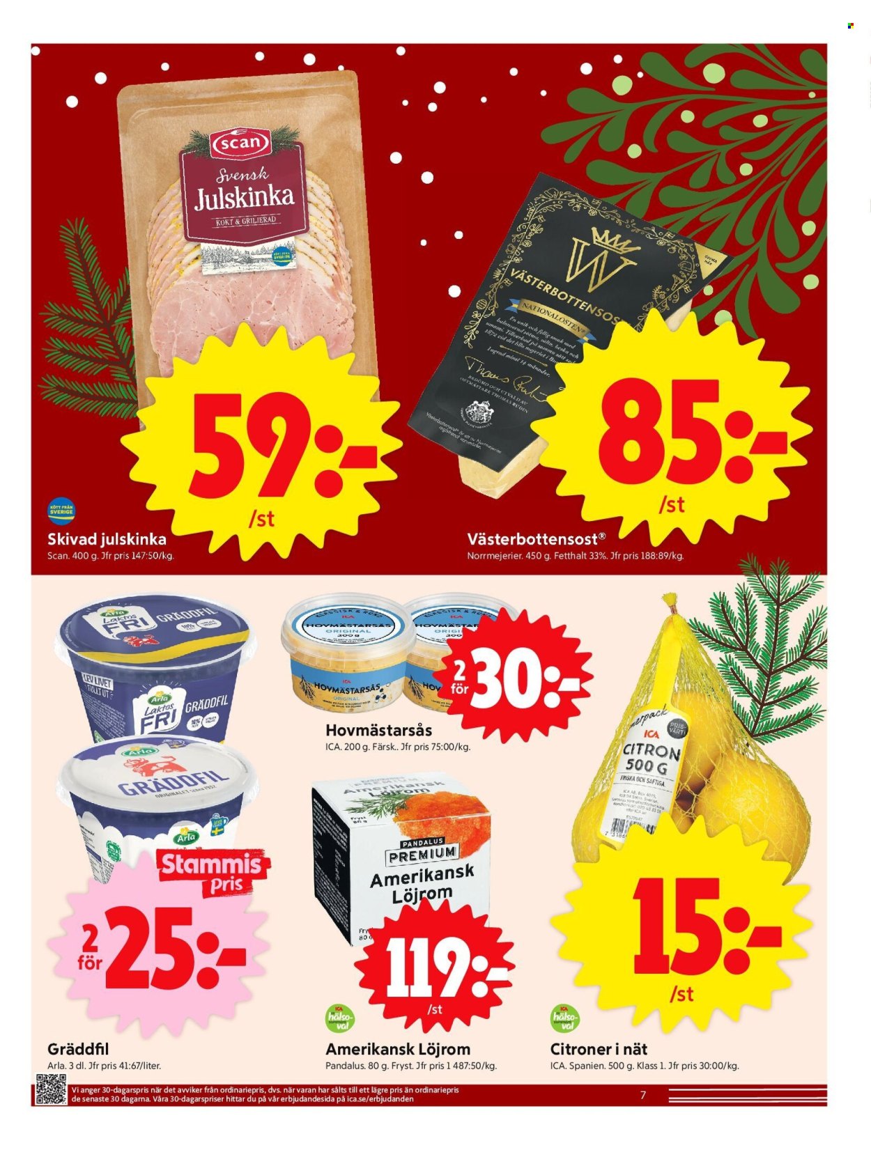 ICA reklamblad - 16/12 2024 - 26/12 2024. Sida 7