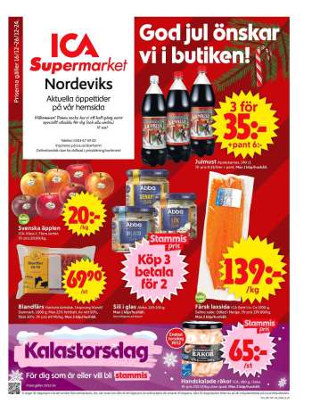 ICA reklamblad - 16/12 2024 - 26/12 2024.