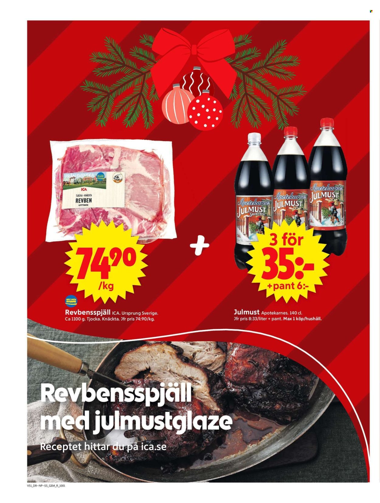 ICA reklamblad - 16/12 2024 - 26/12 2024. Sida 6