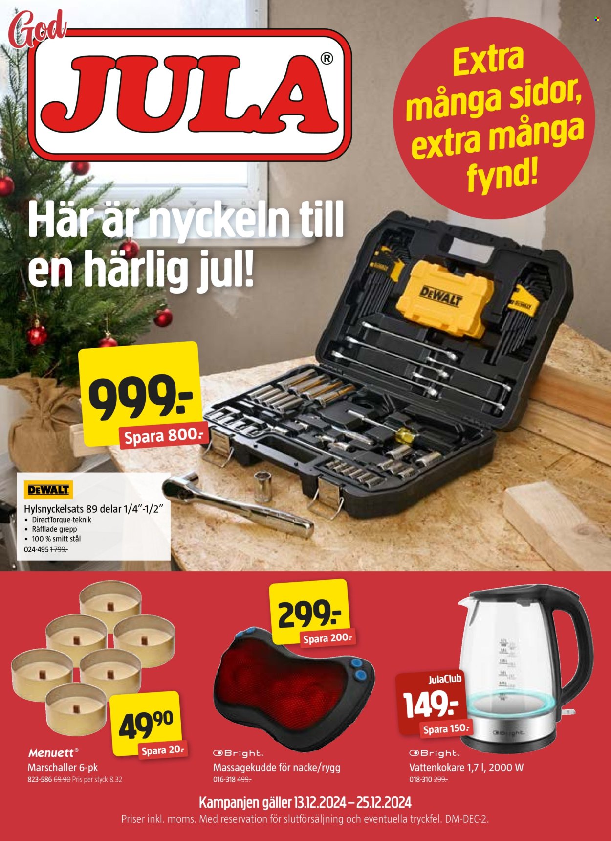 Jula reklamblad - 13/12 2024 - 25/12 2024. Sida 1
