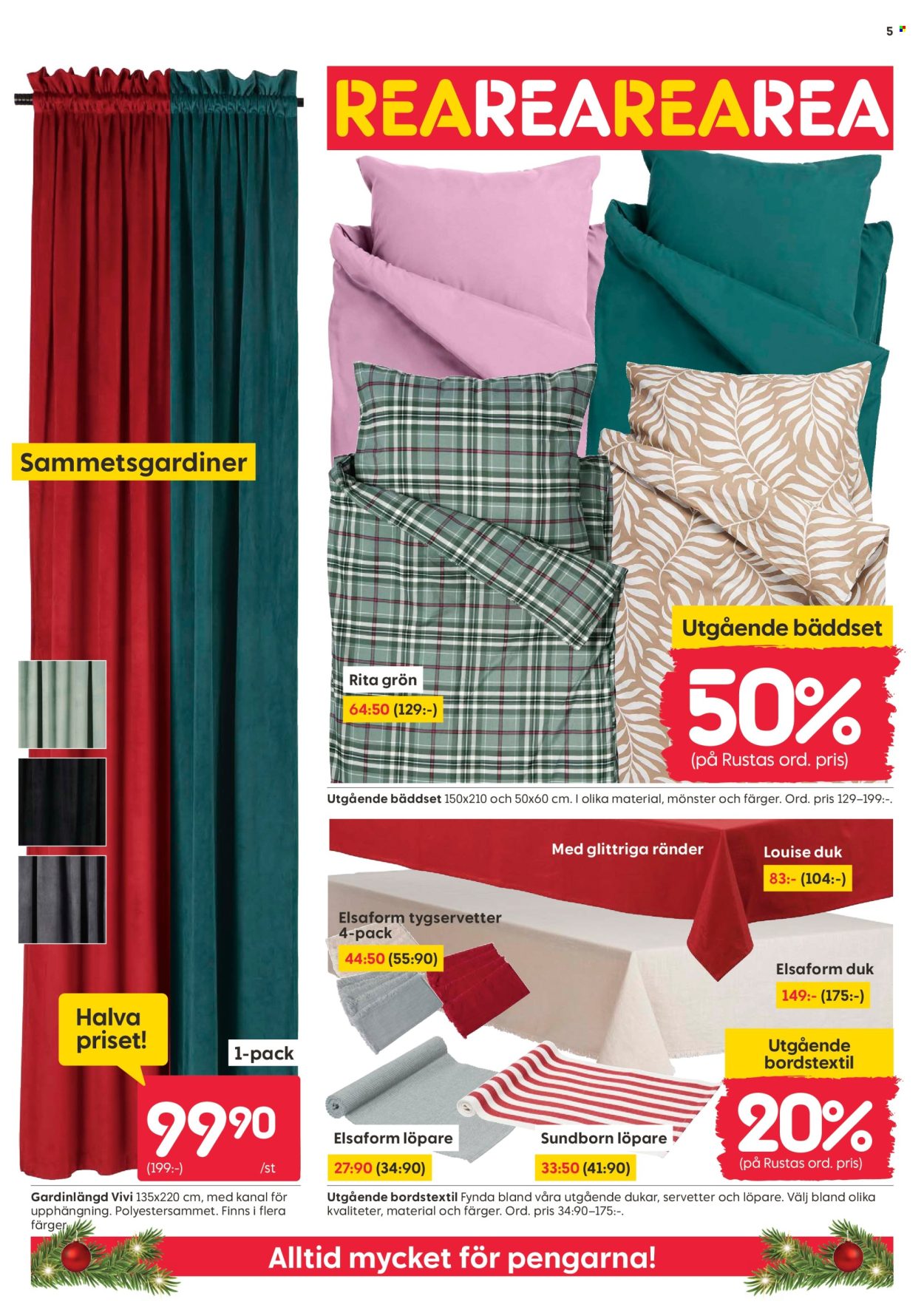 Rusta reklamblad - 24/12 2024 - 29/12 2024. Sida 5