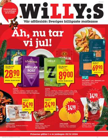 Willys reklamblad - 26/12 2024 - 5/1 2025.