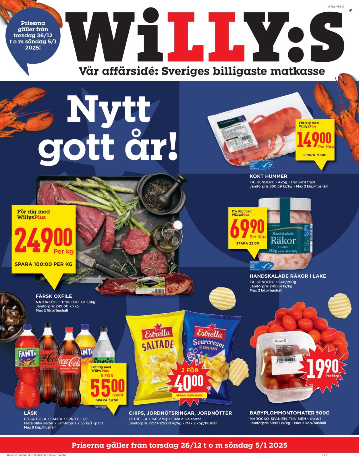 Willys reklamblad - 26/12 2024 - 5/1 2025. Sida 7