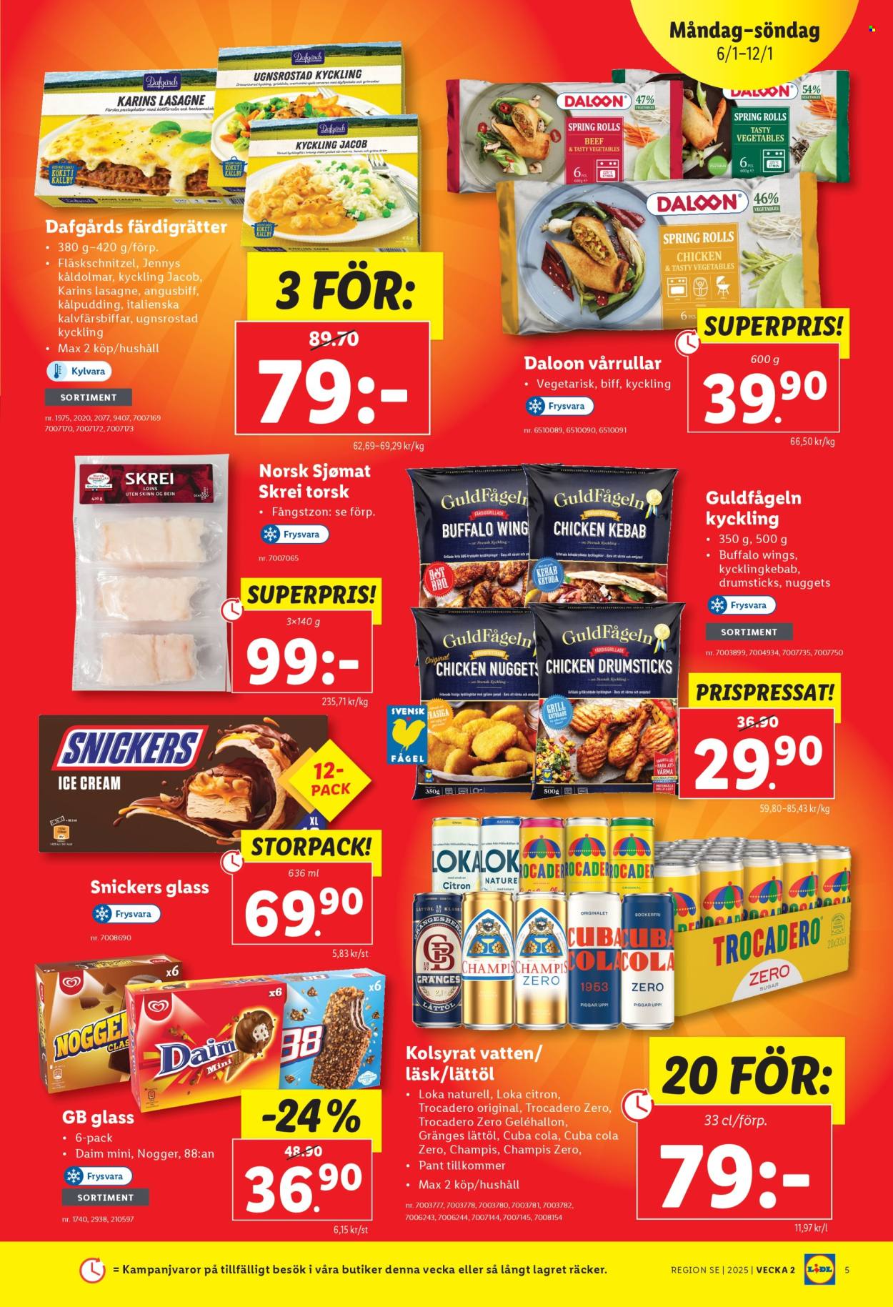 Lidl reklamblad - 6/1 2025 - 12/1 2025. Sida 5