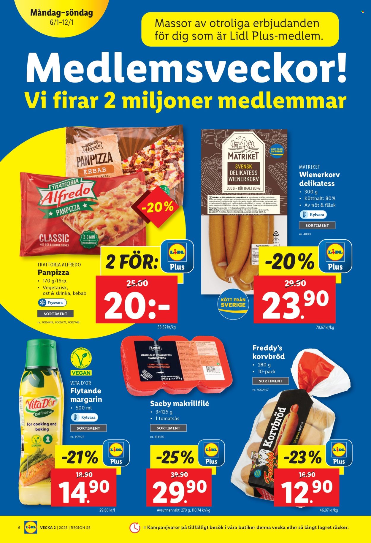 Lidl reklamblad - 6/1 2025 - 12/1 2025. Sida 6