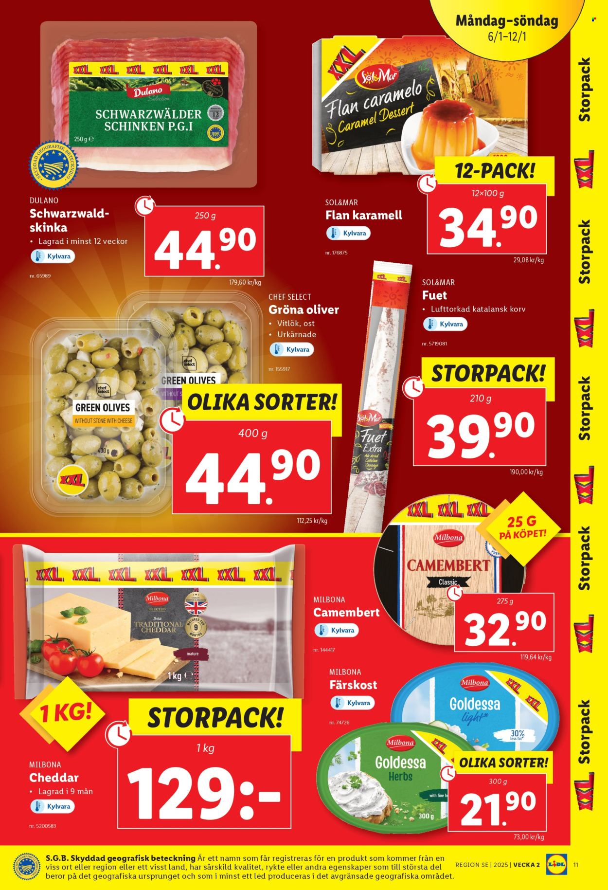 Lidl reklamblad - 6/1 2025 - 12/1 2025. Sida 11