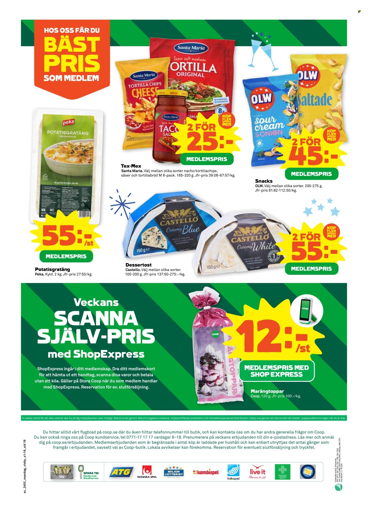Stora Coop reklamblad - 26/12 2024 - 1/1 2025. Sida 16