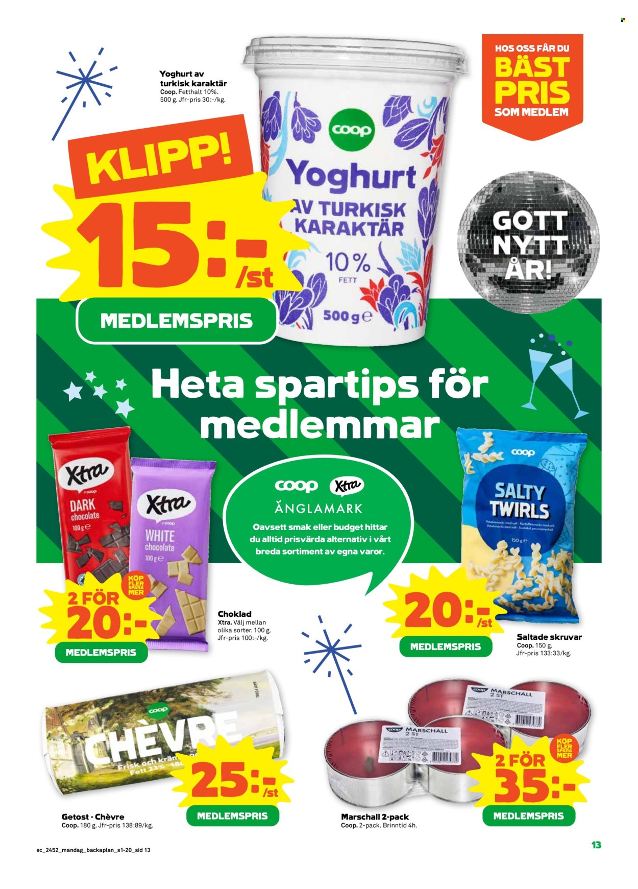 Stora Coop reklamblad - 26/12 2024 - 1/1 2025. Sida 13