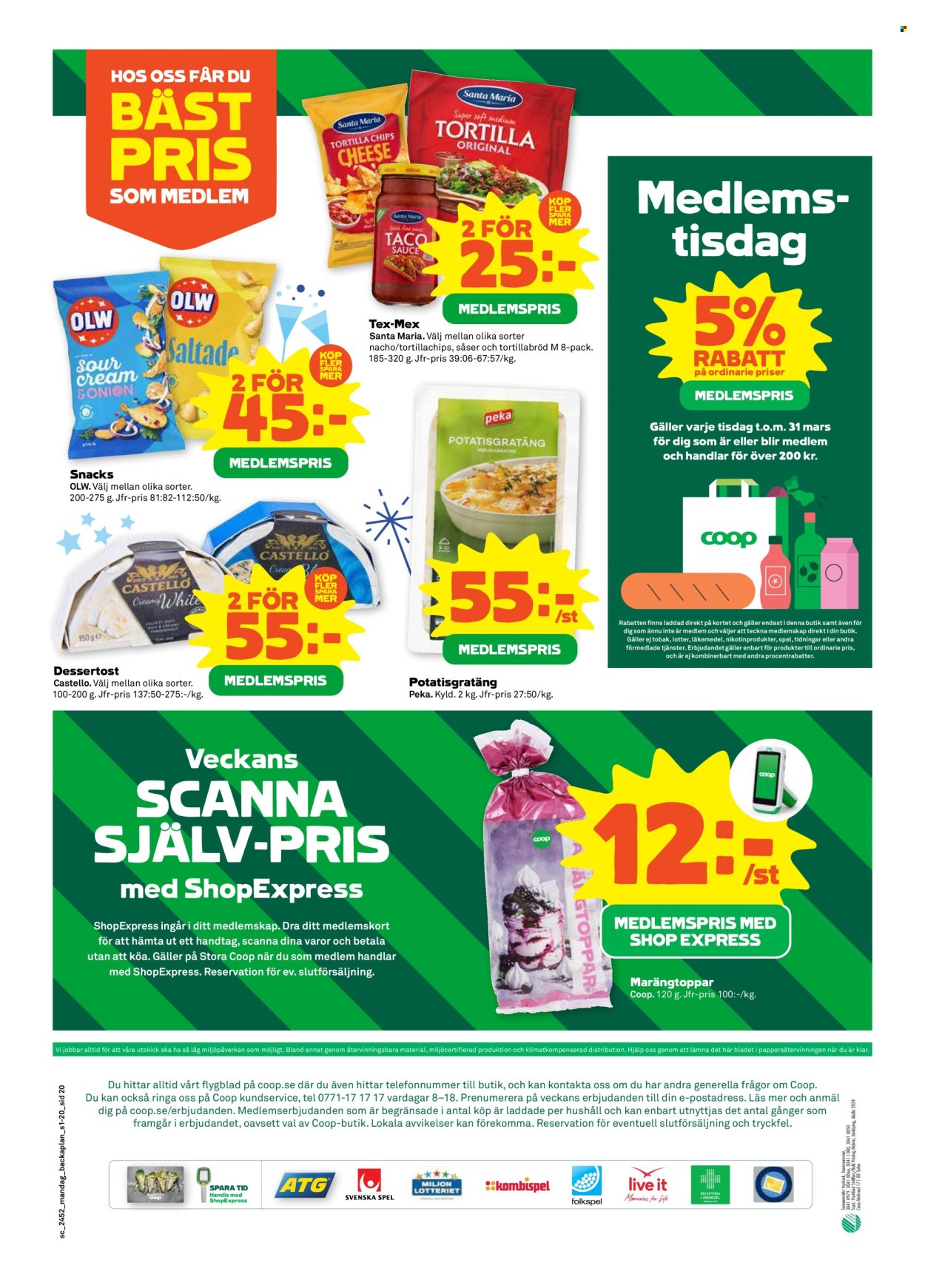 Stora Coop reklamblad - 26/12 2024 - 1/1 2025. Sida 20