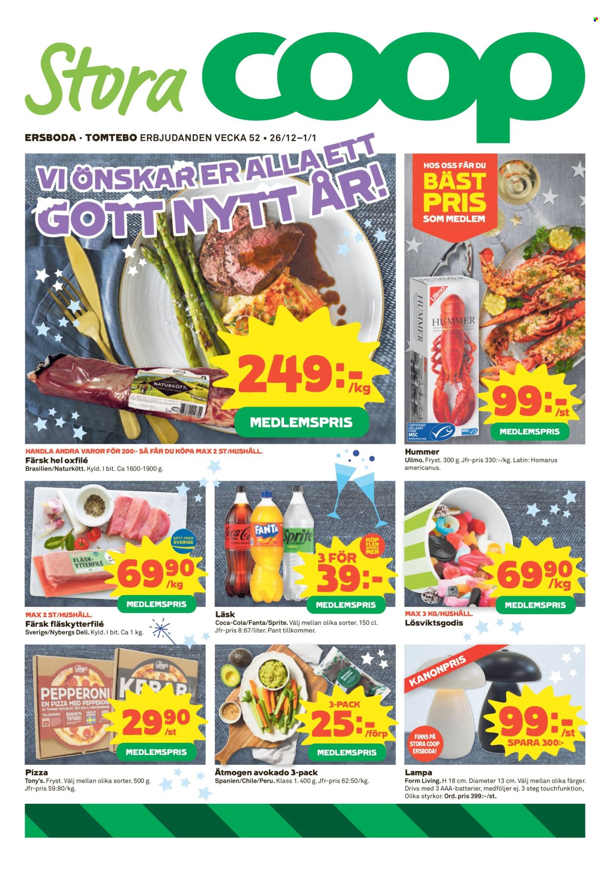 Stora Coop reklamblad - 26/12 2024 - 1/1 2025. Sida 1