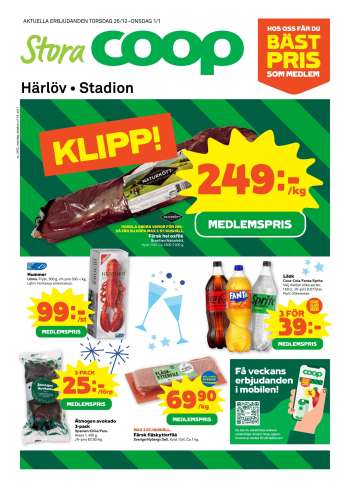 Stora Coop reklamblad - 26/12 2024 - 1/1 2025.