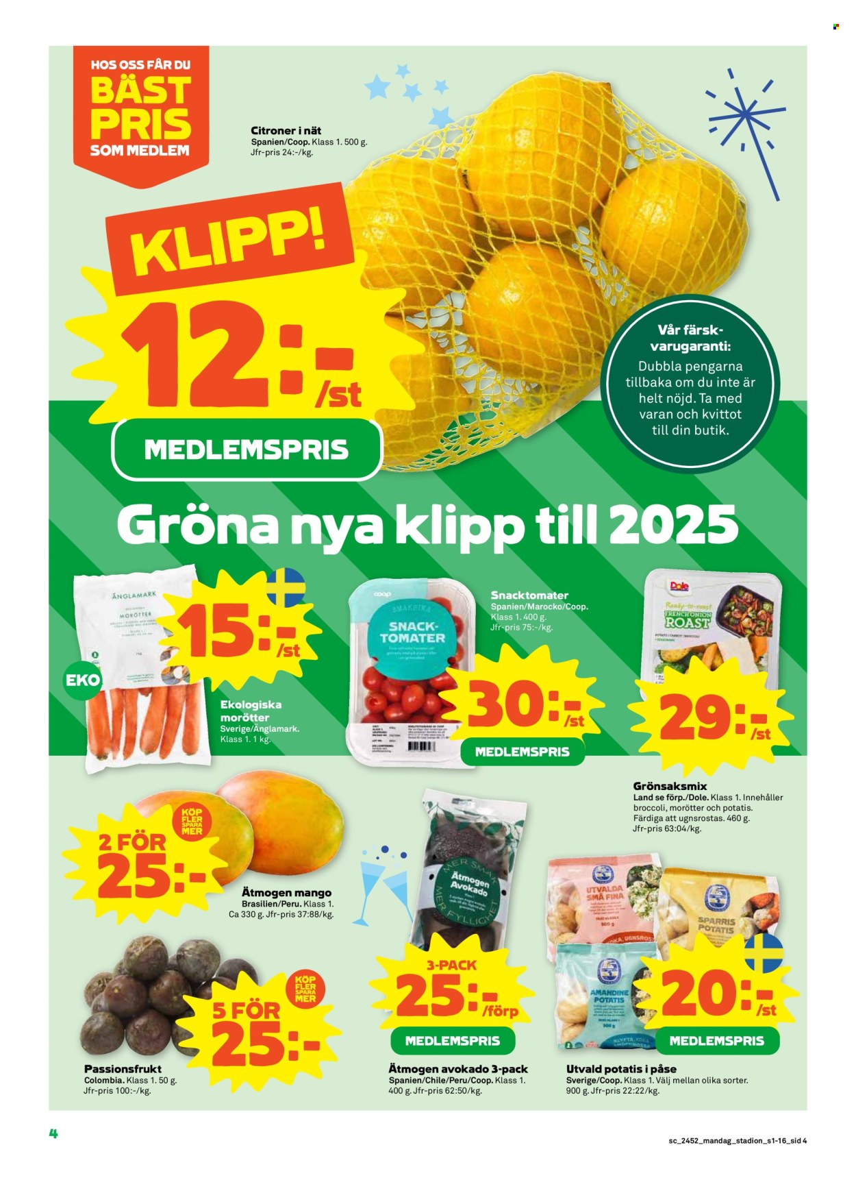 Stora Coop reklamblad - 26/12 2024 - 1/1 2025. Sida 4