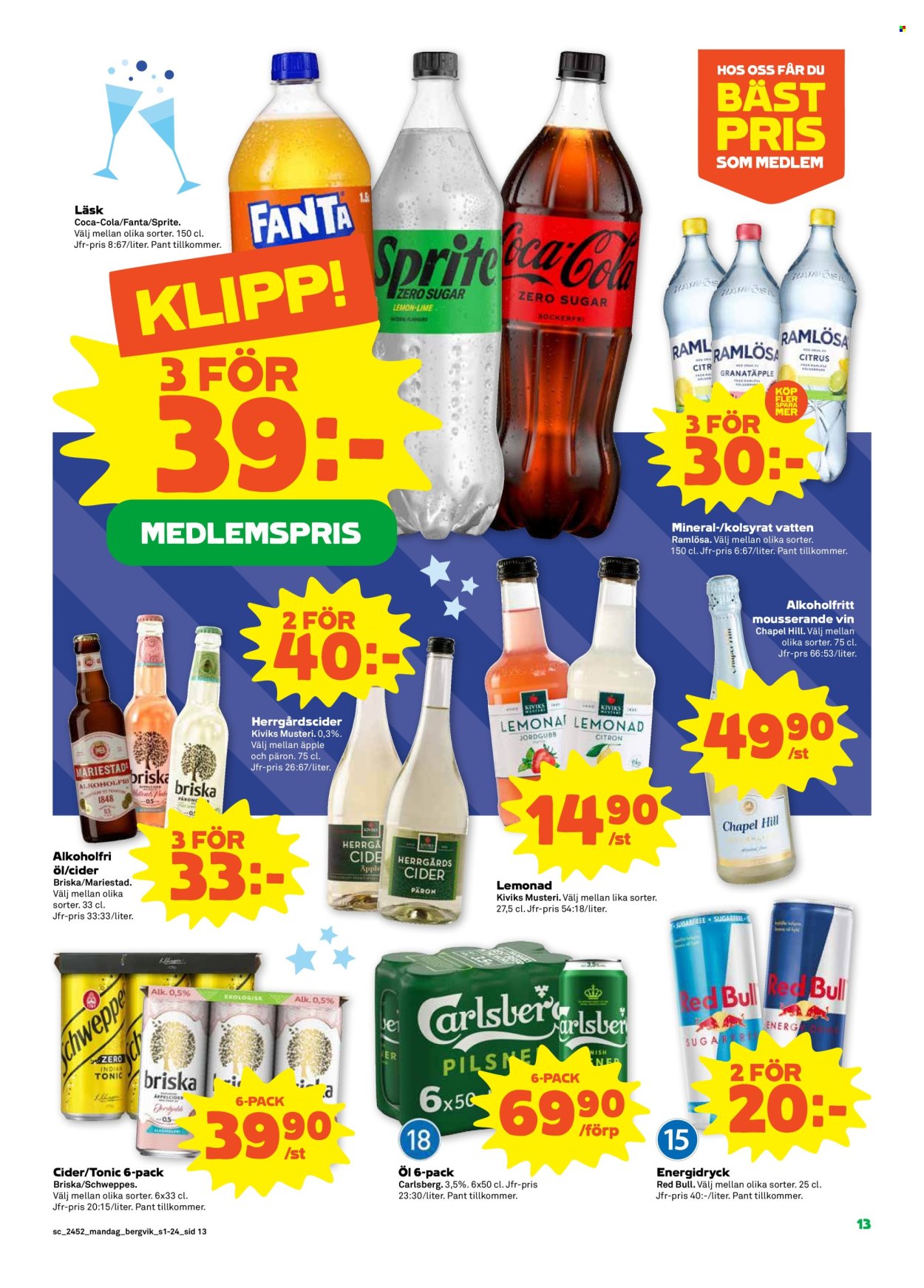 Stora Coop reklamblad - 26/12 2024 - 1/1 2025. Sida 13