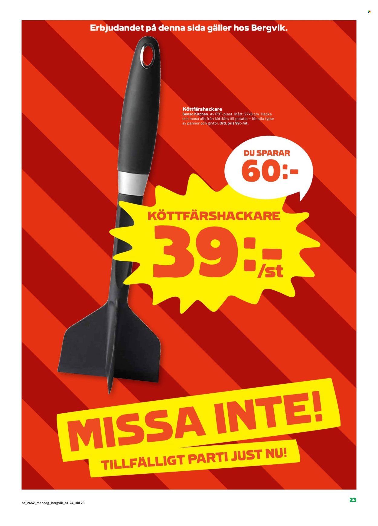 Stora Coop reklamblad - 26/12 2024 - 1/1 2025. Sida 23