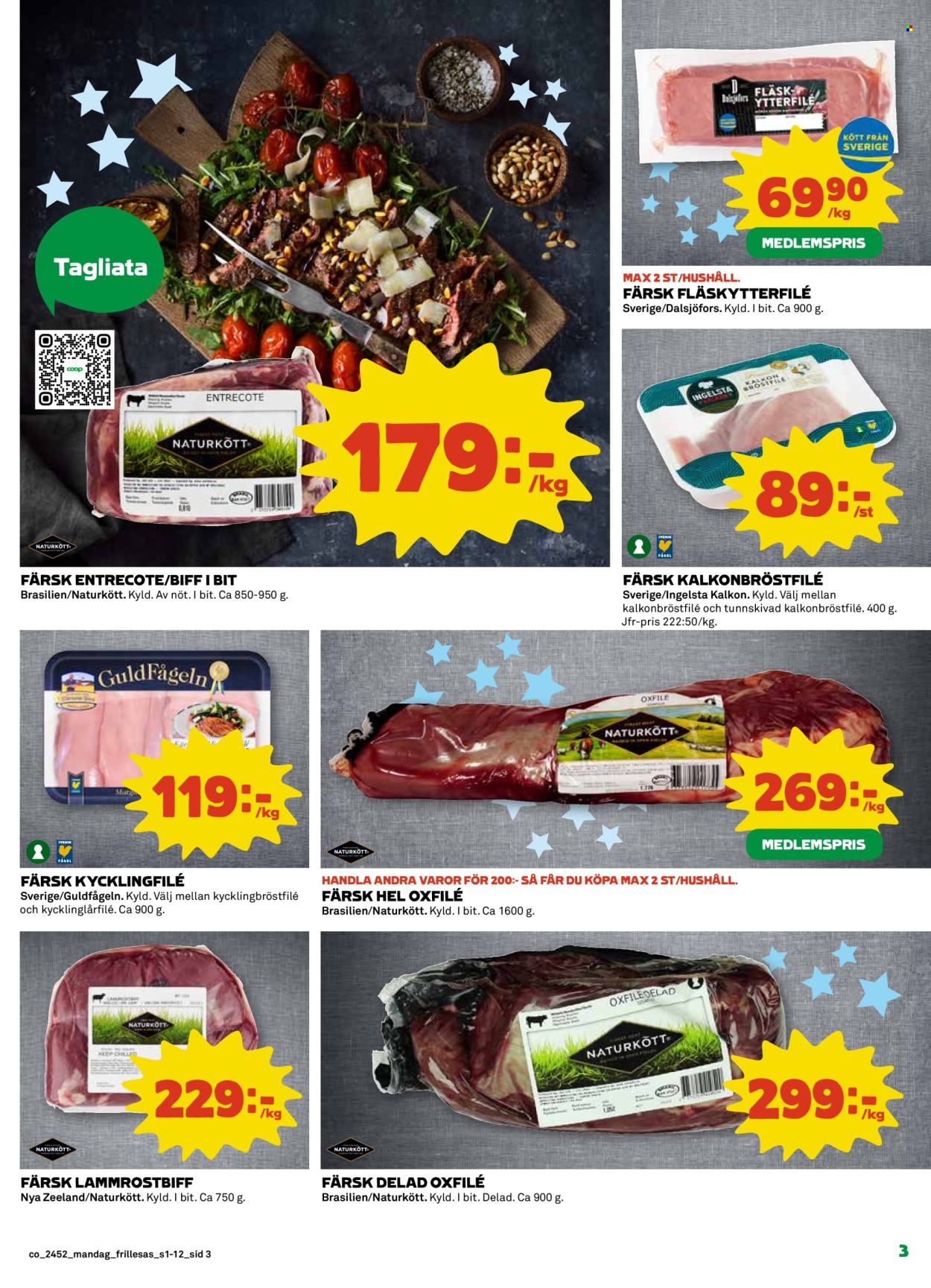 Coop Konsum reklamblad - 26/12 2024 - 1/1 2025. Sida 3