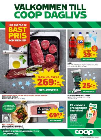 Coop reklamblad - 26/12 2024 - 1/1 2025.