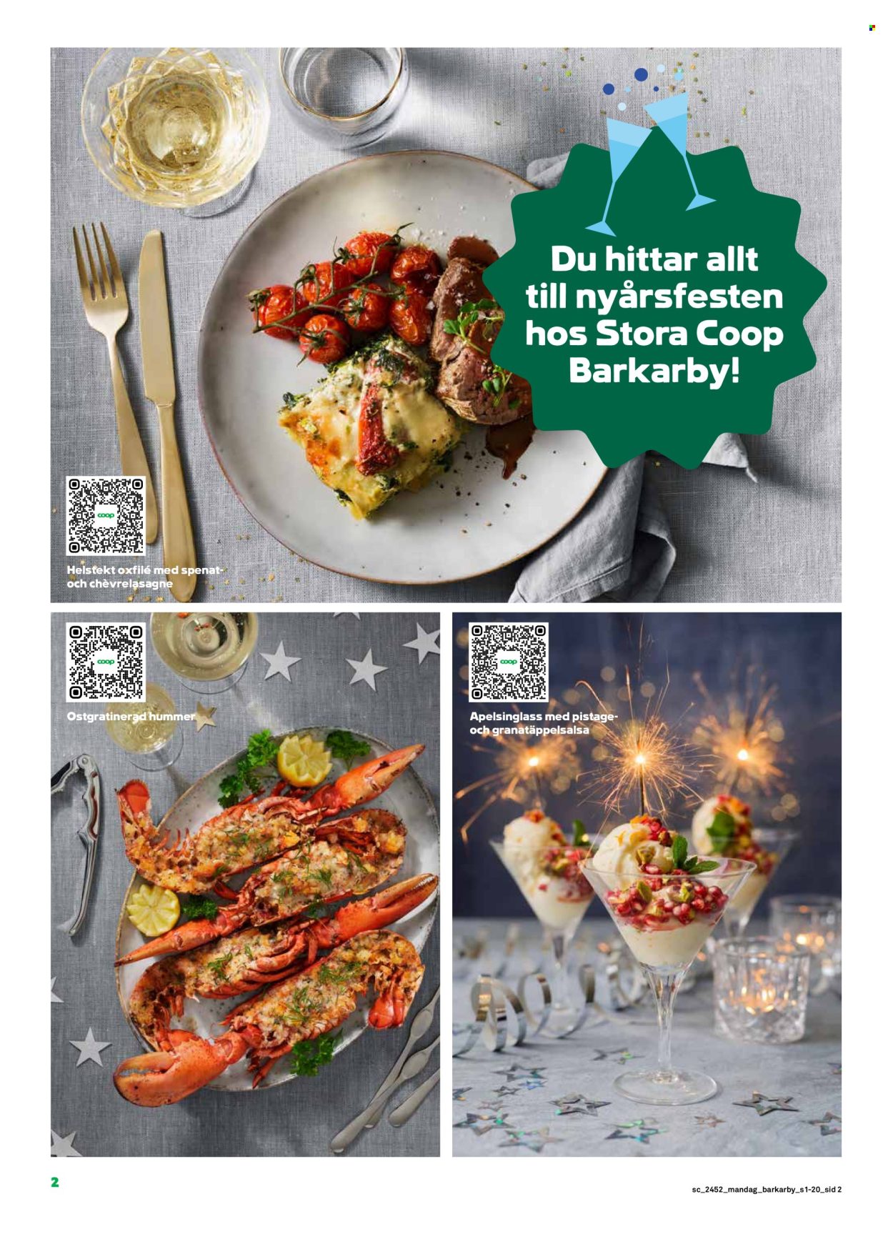 Coop reklamblad - 26/12 2024 - 1/1 2025. Sida 2