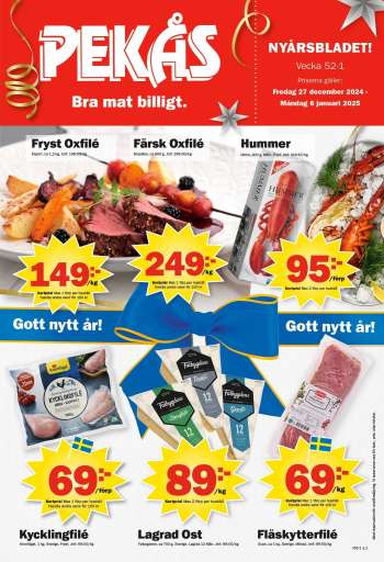 Pekås reklamblad - 27/12 2024 - 6/1 2025.