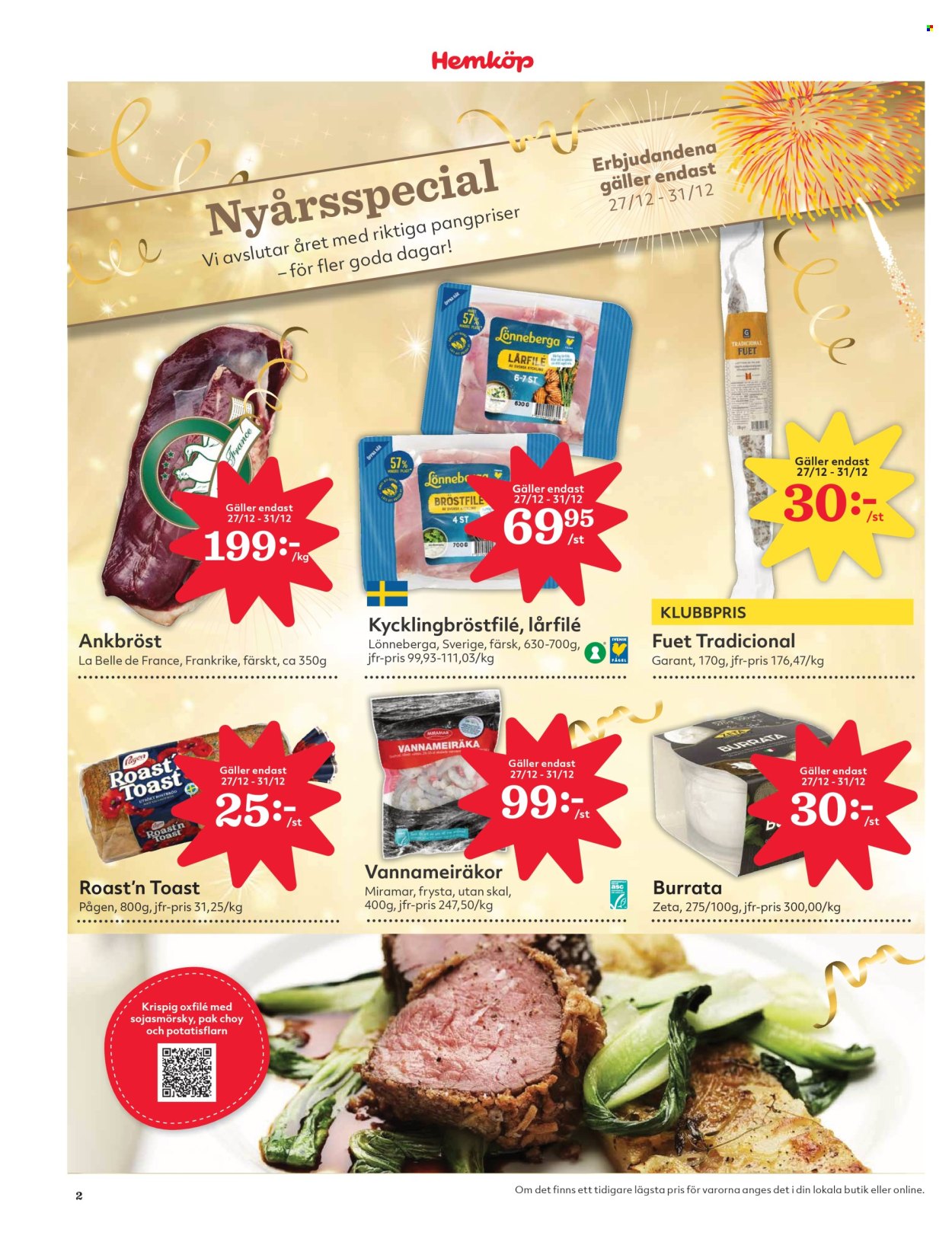 Hemköp reklamblad - 27/12 2024 - 5/1 2025. Sida 2